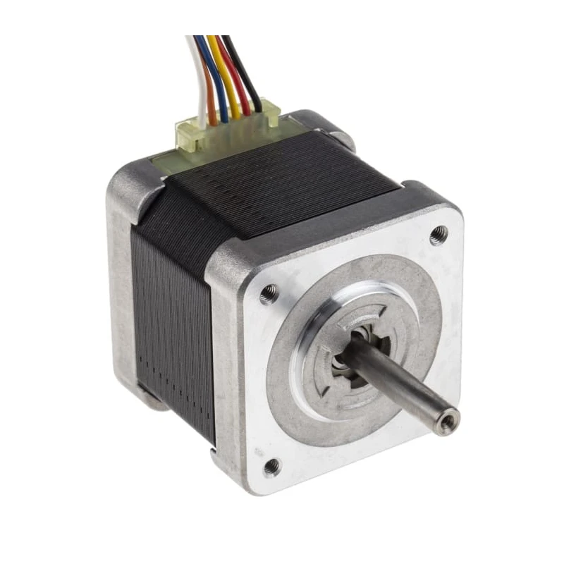 Sanyo Denki Stepper Motor 24V, 0.3Nm Torque, 1.8° Step Angle, 42x42 mm Frame, 5 mm Shaft 103H5208-0483