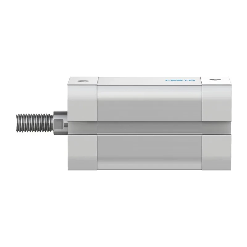Festo Pneumatic Cylinder 20mm Bore 30mm Stroke Double Acting Aluminium Body Through Hole Mounting ADN-20-30-A-P-A