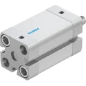 Festo Pneumatic Cylinder 20mm Bore 30mm Stroke Double Acting Aluminium Body Through Hole Mounting ADN-20-30-A-P-A