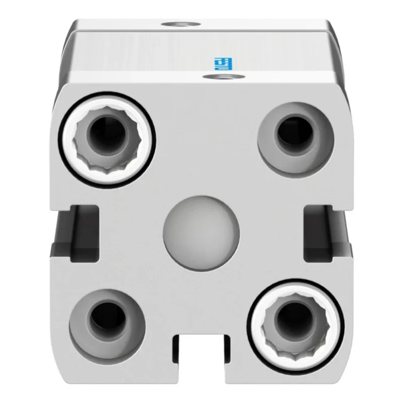 Festo Pneumatic Cylinder 20mm Bore 30mm Stroke Double Acting Aluminium Body Through Hole Mounting ADN-20-30-A-P-A