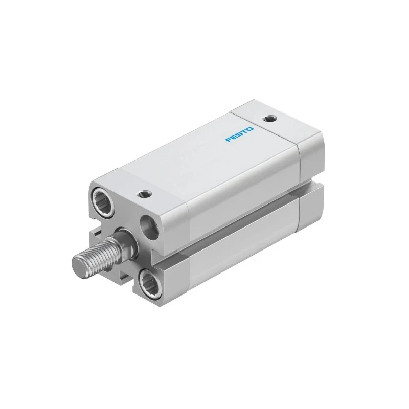 Festo Pneumatic Cylinder ADN-20-40-A-P-A Double Acting 20mm Bore, 40mm Stroke, Aluminium Body, 10 bar Max Pressure