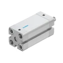 Festo Pneumatic Cylinder ADN-20-40-A-P-A Double Acting 20mm Bore, 40mm Stroke, Aluminium Body, 10 bar Max Pressure
