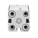 Festo Pneumatic Cylinder ADN-20-40-A-P-A Double Acting 20mm Bore, 40mm Stroke, Aluminium Body, 10 bar Max Pressure