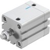 Festo Pneumatic Cylinder Double Acting 40mm Bore 30mm Stroke Aluminium Body Through Hole Mount ADN-40-30-A-P-A