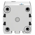 Festo Pneumatic Cylinder Double Acting 40mm Bore 30mm Stroke Aluminium Body Through Hole Mount ADN-40-30-A-P-A