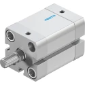 Festo Pneumatic Cylinder ADN Series Double Acting Double Acting 25mm Bore 20mm Stroke Aluminium Body M5 ADN-25-20-A-P-A