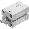 Festo Pneumatic Cylinder ADN Series Double Acting Double Acting 25mm Bore 20mm Stroke Aluminium Body M5 ADN-25-20-A-P-A