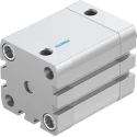 Festo Pneumatic Cylinder Double Acting 40mm Bore 30mm Stroke Aluminium Body Through Hole Mount ADN-40-30-A-P-A