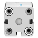 Festo Pneumatic Cylinder ADN Series Double Acting Double Acting 25mm Bore 20mm Stroke Aluminium Body M5 ADN-25-20-A-P-A