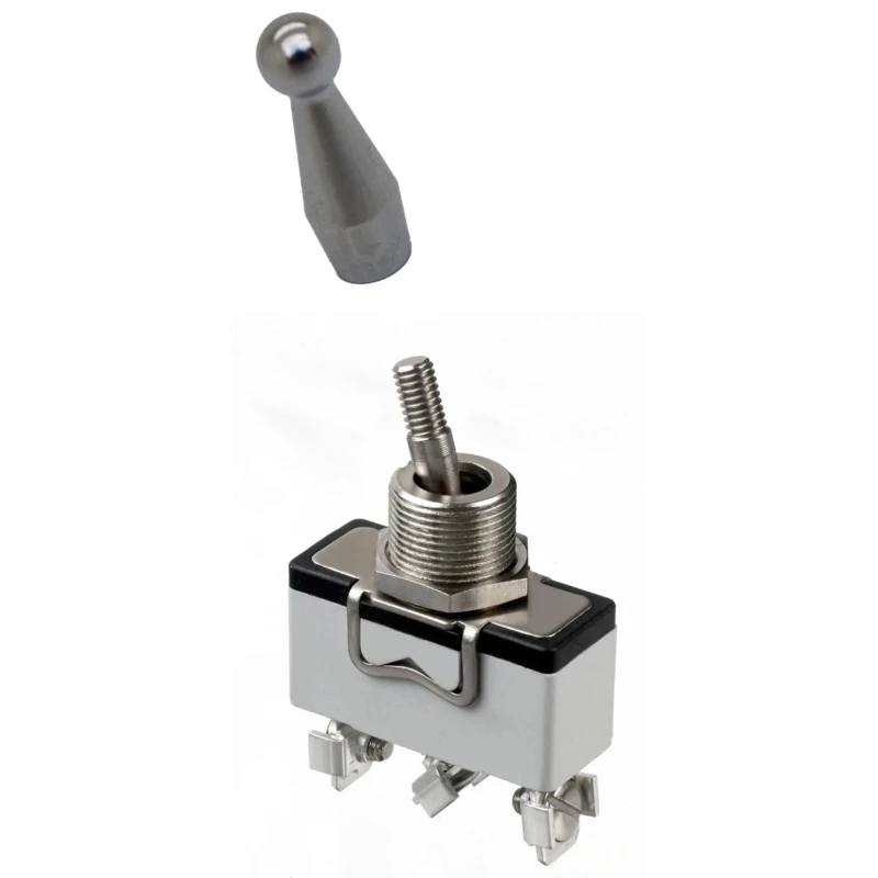 APEM Toggle Switch Panel Mount On-On SPDT Screw Terminal 250 V AC 635H/GX2330