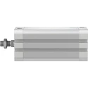 Festo Pneumatic Cylinder Double Acting Aluminium Body 40mm Bore 80mm Stroke Through Hole Mount 10 bar Max ADN-40-80-A-P-A