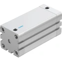Festo Pneumatic Cylinder Double Acting Aluminium Body 40mm Bore 80mm Stroke Through Hole Mount 10 bar Max ADN-40-80-A-P-A