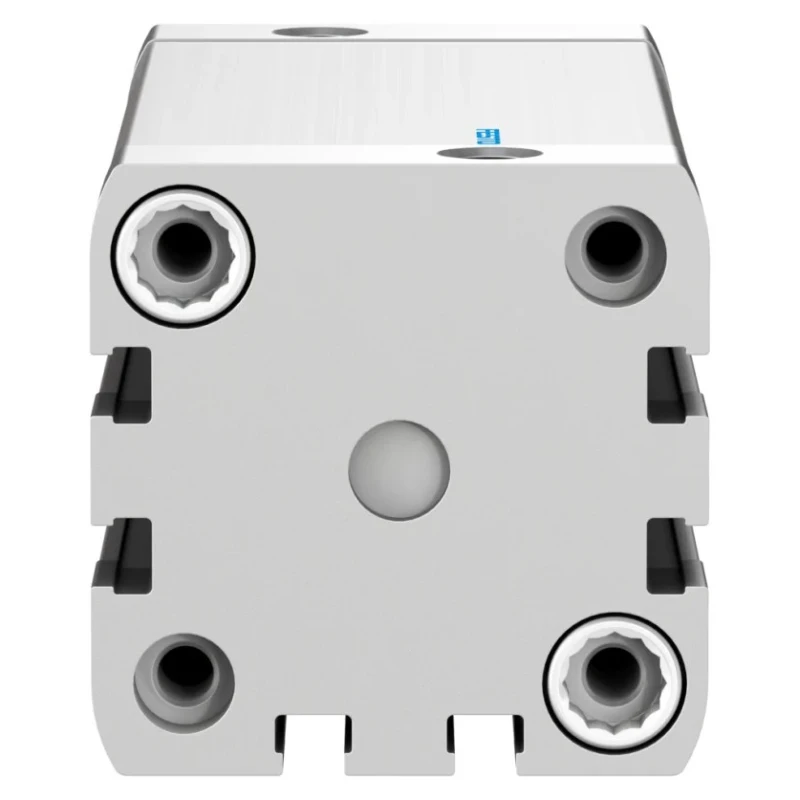Festo Pneumatic Cylinder Double Acting Aluminium Body 40mm Bore 80mm Stroke Through Hole Mount 10 bar Max ADN-40-80-A-P-A