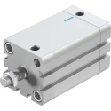 Festo Pneumatic Cylinder Double Acting 40mm Bore 50mm Stroke Aluminium Body Flexible Cushioning ADN-40-50-A-P-A