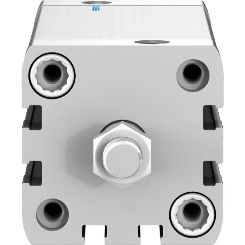 Festo Pneumatic Cylinder Double Acting Aluminium Body 40mm Bore 80mm Stroke Through Hole Mount 10 bar Max ADN-40-80-A-P-A