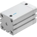 Festo Pneumatic Cylinder Double Acting 40mm Bore 50mm Stroke Aluminium Body Flexible Cushioning ADN-40-50-A-P-A