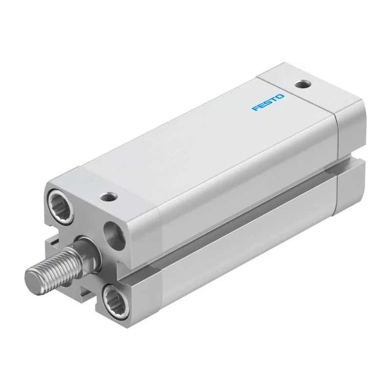 Festo Pneumatic Cylinder 20mm Bore 60mm Stroke Double Acting Aluminium Body Through Hole Mount ADN-20-60-A-P-A