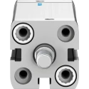 Festo Pneumatic Cylinder 20mm Bore 60mm Stroke Double Acting Aluminium Body Through Hole Mount ADN-20-60-A-P-A