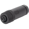 Festo Valve Terminal Plug Connector , IP67 Protection, 4-Pin Screw Terminal, Polybuteneterephthalate NTSD-GD-9-M12-5POL-RK