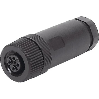 Festo Valve Terminal Plug Connector , IP67 Protection, 4-Pin Screw Terminal, Polybuteneterephthalate NTSD-GD-9-M12-5POL-RK