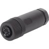 Festo Valve Terminal Plug Connector , IP67 Protection, 4-Pin Screw Terminal, Polybuteneterephthalate NTSD-GD-9-M12-5POL-RK