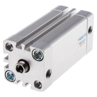 Festo ADN Series Pneumatic Cylinder 50mm Bore, 40mm Stroke, Double Acting, Aluminium Body ADN-50-40-I-PPS-A