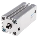 Festo Compact Double Acting Pneumatic Cylinder ADN Series 50mm Bore 30mm Stroke Through Hole Mount ADN-50-30-I-PPS-A