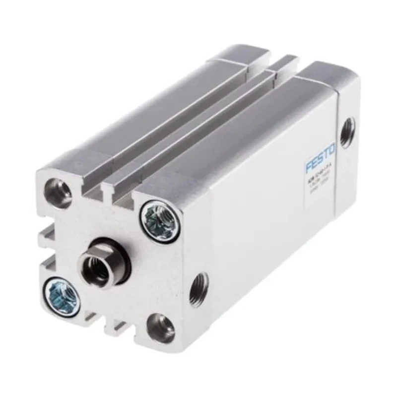 Festo Compact Double Acting Pneumatic Cylinder ADN Series 50mm Bore 30mm Stroke Through Hole Mount ADN-50-30-I-PPS-A