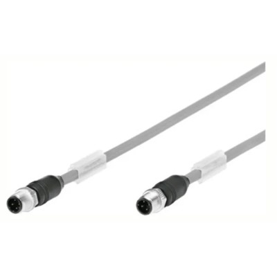 Festo NEBC Series Connecting Cable for Fieldbus Module CTEU, Ethernet Compatible, 10m Length NEBC-D12G4-ES-1-S-D12G4-ET