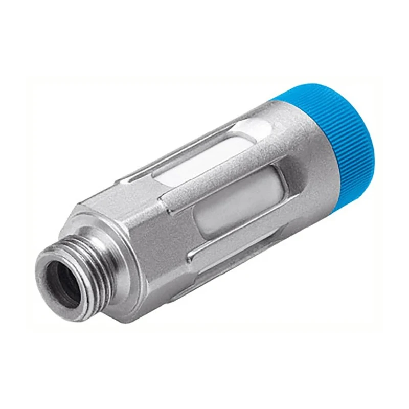 Festo Aluminium Pneumatic Silencer 10 bar Threaded G 1/4 in GRU-1/4-B