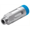 Festo Aluminium Pneumatic Silencer 10 bar Threaded G 1/4 in GRU-1/4-B