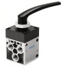 Festo Pneumatic Manual Control Valve Non-Return Check Valve G 1/4 Thread, 1 Bar, -10°C to 60°C H-5-1/4-B