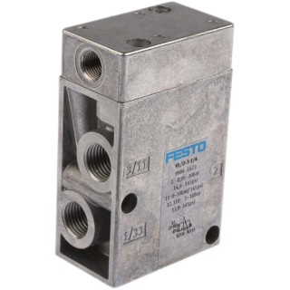 Festo Pneumatic Solenoid Valve 3/2 NC, Threaded Port G 1/4, Aluminium Body, 10 bar Pressure VL/O-3-1/4