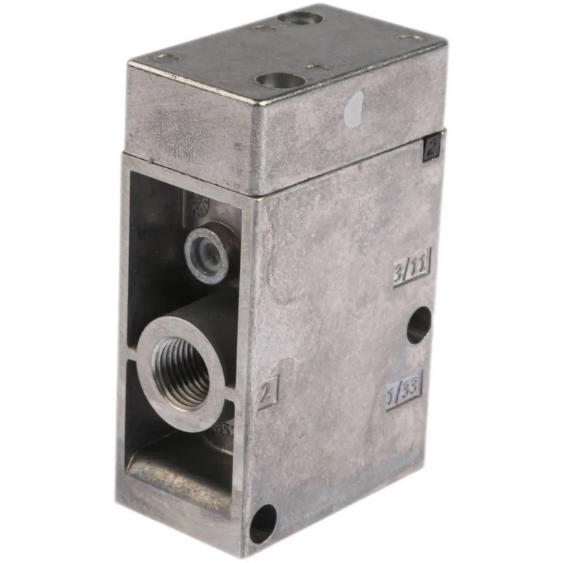 Festo Pneumatic Solenoid Valve 3/2 NC, Threaded Port G 1/4, Aluminium Body, 10 bar Pressure VL/O-3-1/4