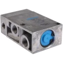 Festo Pneumatic Solenoid Valve 3/2 NC, Threaded Port G 1/4, Aluminium Body, 10 bar Pressure VL/O-3-1/4