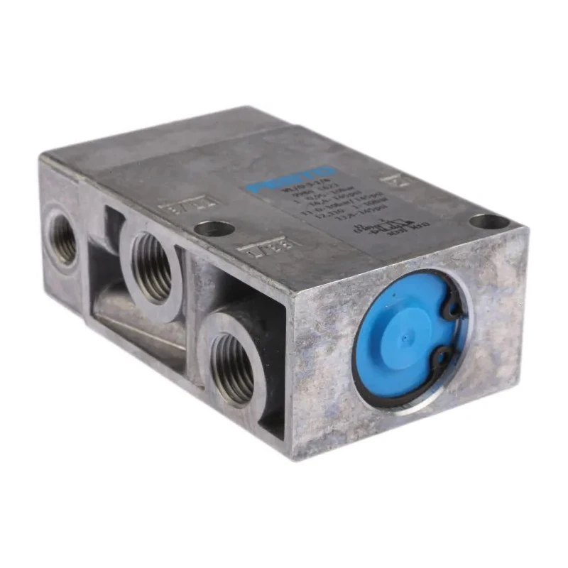 Festo Pneumatic Solenoid Valve 3/2 NC, Threaded Port G 1/4, Aluminium Body, 10 bar Pressure VL/O-3-1/4