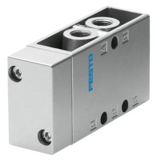 Festo Pneumatic Valve 5/2 Pneumatic G 1/8 Threaded Port Die Cast Aluminium Body VL-5-1/8
