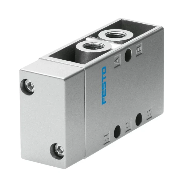 Festo Pneumatic Valve 5/2 Pneumatic G 1/8 Threaded Port Die Cast Aluminium Body VL-5-1/8
