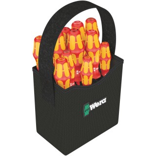 Wera Screwdriver Set Insulated Phillips Pozidriv Slotted Torx 11-Piece VDE 05004310001