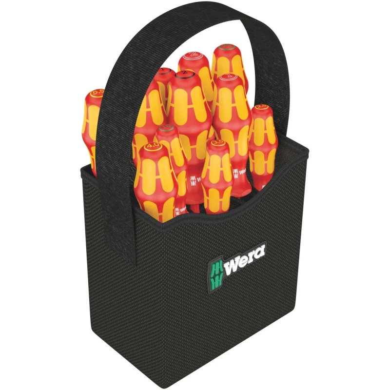 Wera Screwdriver Set Insulated Phillips Pozidriv Slotted Torx 11-Piece VDE 05004310001