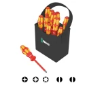 Wera Screwdriver Set Insulated Phillips Pozidriv Slotted Torx 11-Piece VDE 05004310001