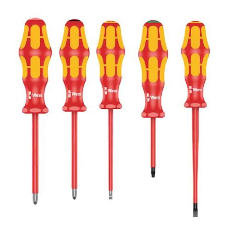 Wera Screwdriver Set Insulated Phillips Pozidriv Slotted Torx 11-Piece VDE 05004310001