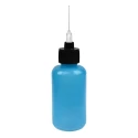 Menda 57ml Dissipative ESD Bottle with Conductive Cap Non-Conductive White LDPE 35563