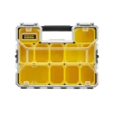 Stanley Adjustable Compartments 10 Cell Yellow, Black Polycarbonate Metal Compartment Box 446 mm x 432 mm x 640 mm 1-97-517