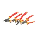 Stanley 4-Piece VDE Plier Set Combination, Diagonal, Half Round Nose, Wire Strippers 4-84-489