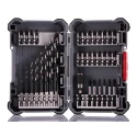 Bosch Hex, Pozidriv, Torx, Phillips Screwdriver Bit Set, 1/4 in Hex Drive, 60mm Length, 35 Pieces 2608521U80
