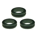 SES Sterling Black Polyvinyl Chloride 22 mm Cable Grommet for 14 mm Cable Diameter 01070046010