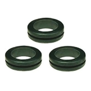 SES Sterling Black Polyvinyl Chloride 22 mm Cable Grommet for 14 mm Cable Diameter 01070046010