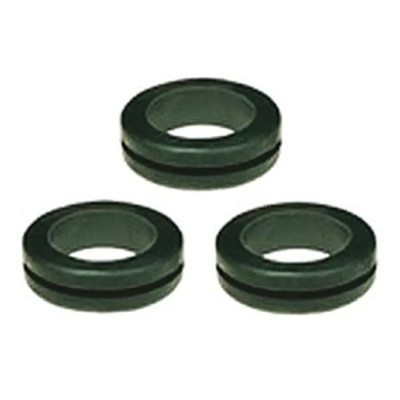 SES Sterling Black Polyvinyl Chloride 22 mm Cable Grommet for 14 mm Cable Diameter 01070046010