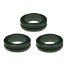 SES Sterling Black Polyvinyl Chloride 22 mm Cable Grommet for 14 mm Cable Diameter 01070046010